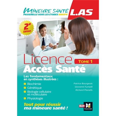 LAS - Licence Accès Santé - Tome 1 - 2e édition