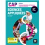 SCIENCES APPLIQUEES - CAP Cuisine  Commercialisation Services HCR - Ed. 2023 - Livre élève