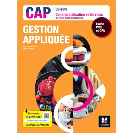 Gestion appliquée - CAP - Cuisine&Commercialisation Services - Ed. 2023