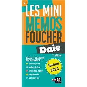 Les mini memos Foucher -  Paie - 7e édition - Révision