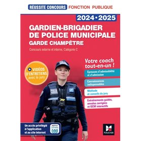 Réussite Concours - Gardien-brigadier de police municipale - Préparation complète 2023-2024