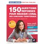 Réussite Concours - 150 questions/réponses pour l'oral - concours territoriaux- Préparation complète