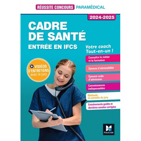 Réussite Concours - Cadre de santé - Entrée en IFCS - Préparation complète 2024-2025