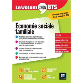 Le Volum' BTS - ESF - Economie sociale familiale