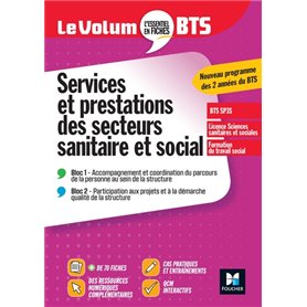 Le Volum' BTS - SP3S - Services et prestations des secteurs sanitaire et social