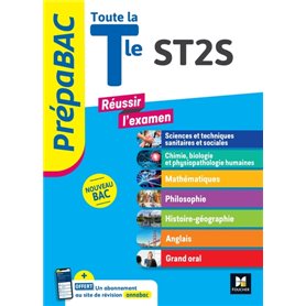 PREPABAC - Toute la terminale ST2S - Contrôle continu et épreuves finales - Révision