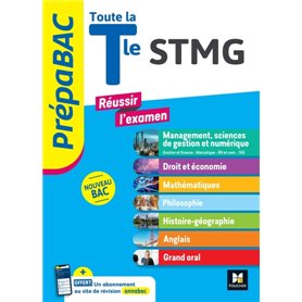 PREPABAC - Toute la terminale STMG - Contrôle continu et épreuves finales - Révision