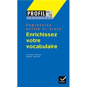 Profil Pratique - Enrichissez votre vocabulaire