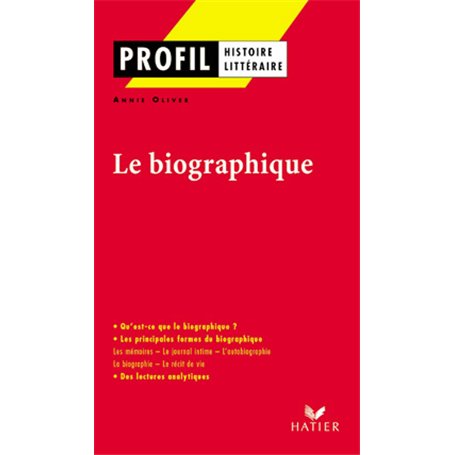 Profil - Le biographique