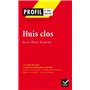 Profil - Sartre (Jean-Paul) : Huis clos