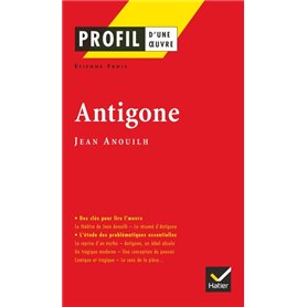 Profil - Anouilh (Jean) : Antigone