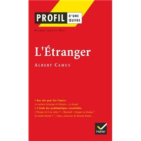 Profil - Camus (Albert) : L'Etranger