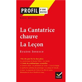 Profil - Ionesco (Eugène) : La Cantatrice chauve, La Leçon