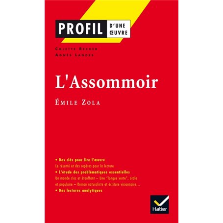 Profil - Zola (Emile) : L'Assommoir