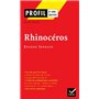 Profil - Ionesco (Eugène) : Rhinocéros
