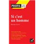 Profil - Levi (Primo) : Si c'est un homme