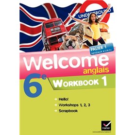 Welcome Anglais 6e éd. 2011 - Workbook (en 2 volumes)