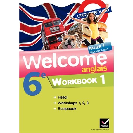 Welcome Anglais 6e éd. 2011 - Workbook (en 2 volumes)