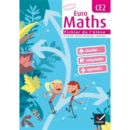 Euro Maths CE2 éd. 2010 - Fichier de l'élève + Aide-mémoire