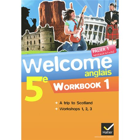 Welcome Anglais 5e éd. 2012 - Workbook (en 2 volumes)