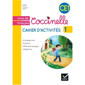 Coccinelle Français CE1 éd. 2016 - Cahier d'activités 1