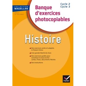 Magellan Histoire CE/CM Banque d'exercices éd. 2015 - Fichier photocopiable