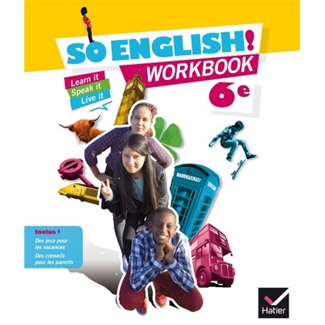 So English! 6e éd. 2015 - Workbook