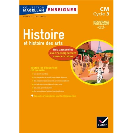 Magellan Enseigner l'Histoire au cycle 3 éd. 2016 - Guide pédagogique