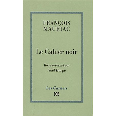 Le cahier noir