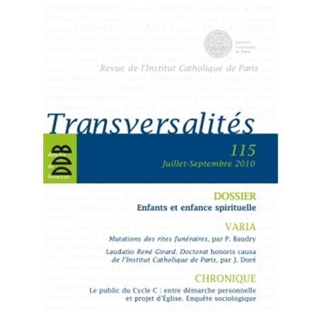 Transversalités n°115