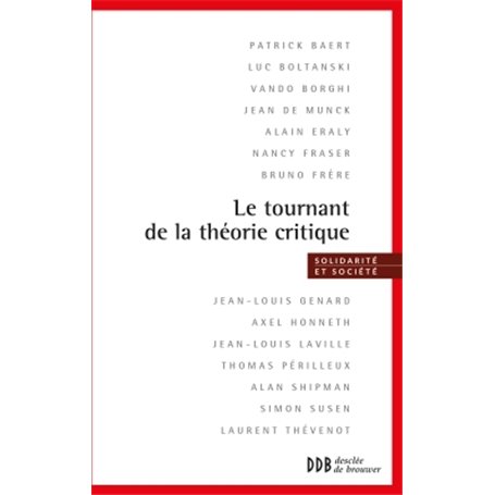 Le tournant de la théorie critique