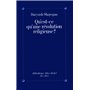 Qu'est-ce qu'une révolution religieuse ?