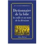 Dictionnaire de la folie