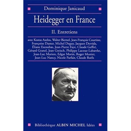 Heidegger en France - tome 2