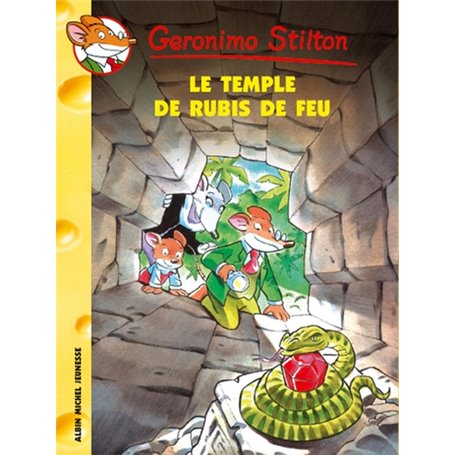 Geronimo Stilton T25 Le Temple du rubis de feu