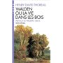 Walden ou la vie dans les bois (Espaces Libres - Idées)