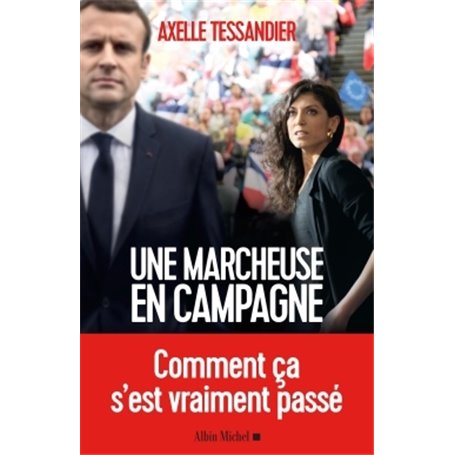 Une marcheuse en campagne