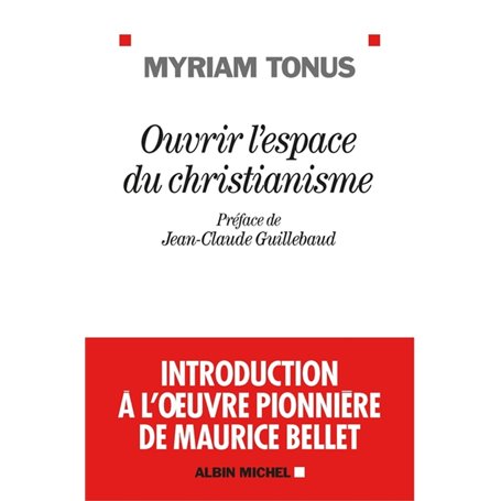 Ouvrir l'espace du christianisme