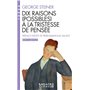 Dix raisons (possibles) à la tristesse de pensée (Espaces Libres - Idées)