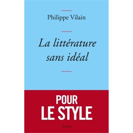 La littérature sans idéal