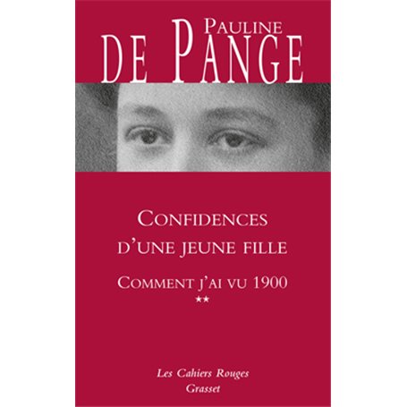 Confidences d'une jeune fille