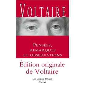 Pensées, remarques et observations - Inédit