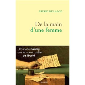 De la main d'une femme