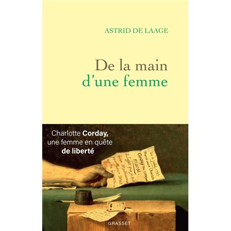 De la main d'une femme