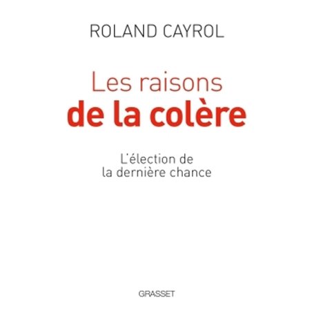 Les raisons de la colère