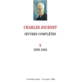 Oeuvres complètes volume X