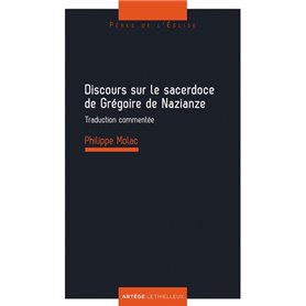 Discours sur le sacerdoce de Grégoire de Nazianze