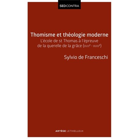 Thomisme et théologie moderne