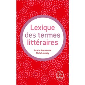 Lexique des termes littéraires