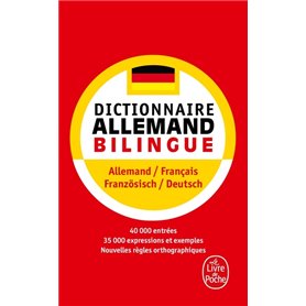 Dictionnaire de poche allemand bilingue